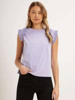 Regular Regular Fit Plain Women Tops, Blouses  Tee 2425