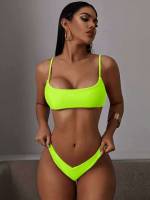 Plain  Women Bikini Sets 367