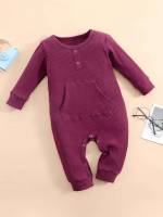 Maroon Long Casual Baby  Mom 4976