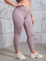  Mauve Purple Women Plus Activewear 8229