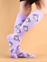  Mauve Purple  Women Socks  Hosiery 210