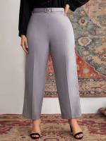  Mauve Purple  Plus Size Pants 9573