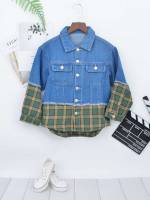 Pocket Collar Medium Wash Regular Fit Boys Denim 293