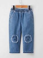  Medium Wash Cropped Toddler Boys Denim 6303