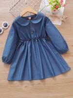  Long Sleeve Regular Fit Toddler Girls Clothing 3976