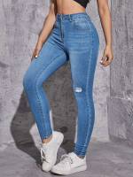  Ripped Women Denim 9767