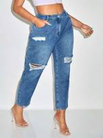   Medium Wash Plus Size Denim 900