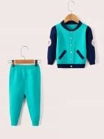  Mint Blue Button Front Baby Knitwear 8937