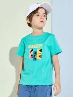  Mint Blue Regular Fit Kids Clothing 3569