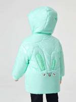  Regular Fit Hooded Toddler Girls Clothing 5543