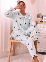  Cute Bow Women Sleepwear 3758