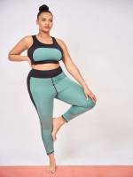 Scoop Neck  Mint Green Sports 7483