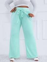  Long Plain Plus Size Sweatpants 767