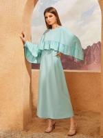 Ruffle Long Sleeve Arabian Wear 2607