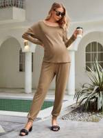  Plain Regular Fit Maternity 736