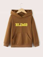  Pocket Letter Long Sleeve Boys Sweatshirts 491