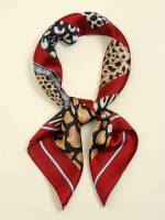 Multicolor Vintage Leopard Scarves 9149