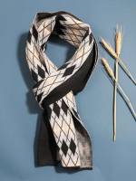  Geometric Casual Men Scarves 6174