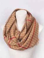 Casual  Houndstooth Scarves 7199