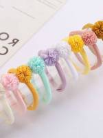  Plain Casual Multicolor Baby Hair Accessories 4205