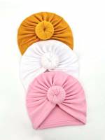  Plain  Baby Hats  Gloves 3069