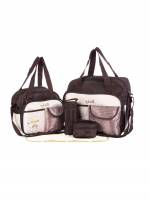 Multicolor Multi-compartment Diaper Bags 5340