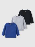 Multicolor Regular Round Neck Long Sleeve Baby  Mom 1251