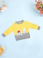 Cartoon Regular Casual Multicolor Baby Knitwear 29