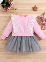 Long Long Sleeve Round Neck Baby Clothing 2883