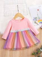 Regular Fit Round Neck Cute Multicolor Baby Clothing 1775