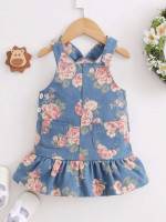 Button  Multicolor Baby Denim 3086