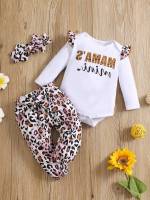  Ruffle Long Sleeve Baby  Mom 6124