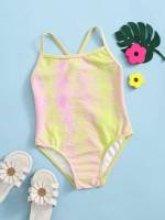 Spaghetti Strap  Boho Baby Swimwear 5199