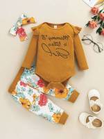 Ruffle Regular Fit Multicolor Round Neck Baby Clothing 754