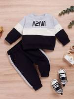  Casual Round Neck Baby Clothing 7609