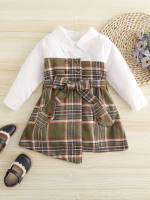 Regular Fit Preppy Short Multicolor Baby Clothing 507