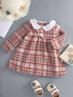  Peter Pan Collar Short Multicolor Baby Dresses 3851