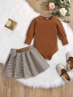  Long Sleeve Round Neck Regular Fit Baby Clothing 4516