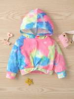 Hooded Casual Tie Dye Baby Sweatshirts 389