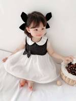 Collar Short Cute Baby Dresses 6453