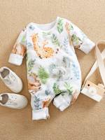  Long Sleeve Plants Casual Baby Clothing 7128