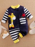  Multicolor Cute Long Baby Onesies 796