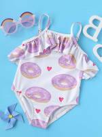  Ruffle Cute Baby Swimwear 526