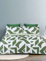  Geometric Multicolor Bedspread  Sets 9728