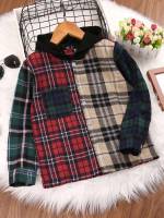  Hooded Plaid Boys Clothing 4733