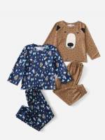 Multicolor  Cartoon Boys Loungewear 5748