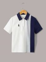 Regular Polo Multicolor Button Front Boys Clothing 1169