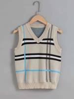 Sleeveless V neck Regular Fit Boys Clothing 1767