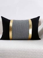  Houndstooth Multicolor Modern Decorative Pillows 5606