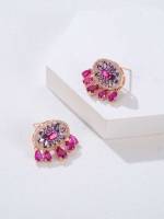  Multicolor Fine Earrings 6557